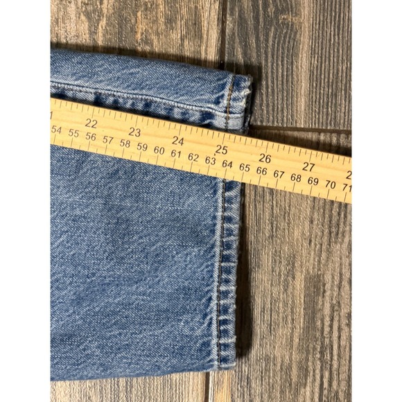 J.Crew Slim Boyfriend Premium Edition Patchwork Light Wash Blue Jeans Size 32 ** - Picture 10 of 12